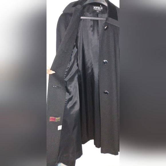 Jofeld velvet cuffed trench coat - Picture 5 of 7